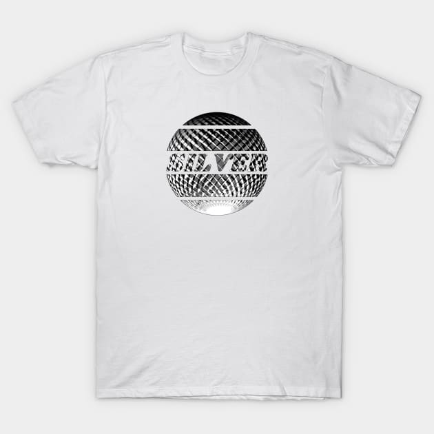 Silver discoball T-Shirt by Bailamor